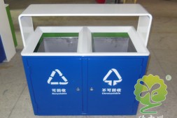 广州市政环卫分类钢制垃圾箱厂家