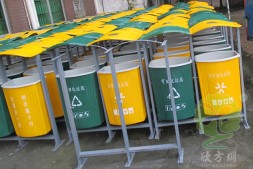 从化区城市街道分类玻璃钢垃圾桶厂家定制