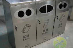广州街道环卫分类不锈钢垃圾桶定制