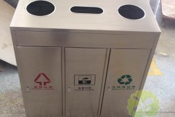 广州街道环卫分类不锈钢果壳箱厂家
