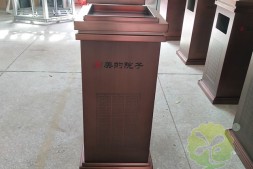 广州海珠区物业小区室内方形不锈钢垃圾桶