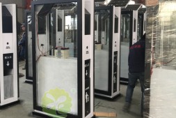 广州街道环卫分类广告垃圾回收箱厂家