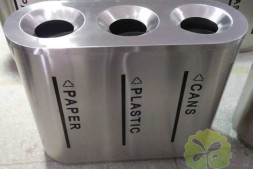 白云机场室内分类不锈钢垃圾桶厂家