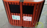 黄埔区高档分类钢木垃圾桶厂家